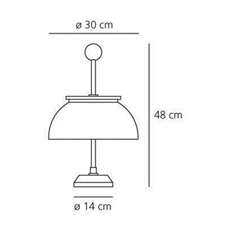 Artemide Alfa Tischlampe