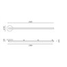 Artemide Alphabet Of Light Linear 240 Wall lamp / ceiling lamp