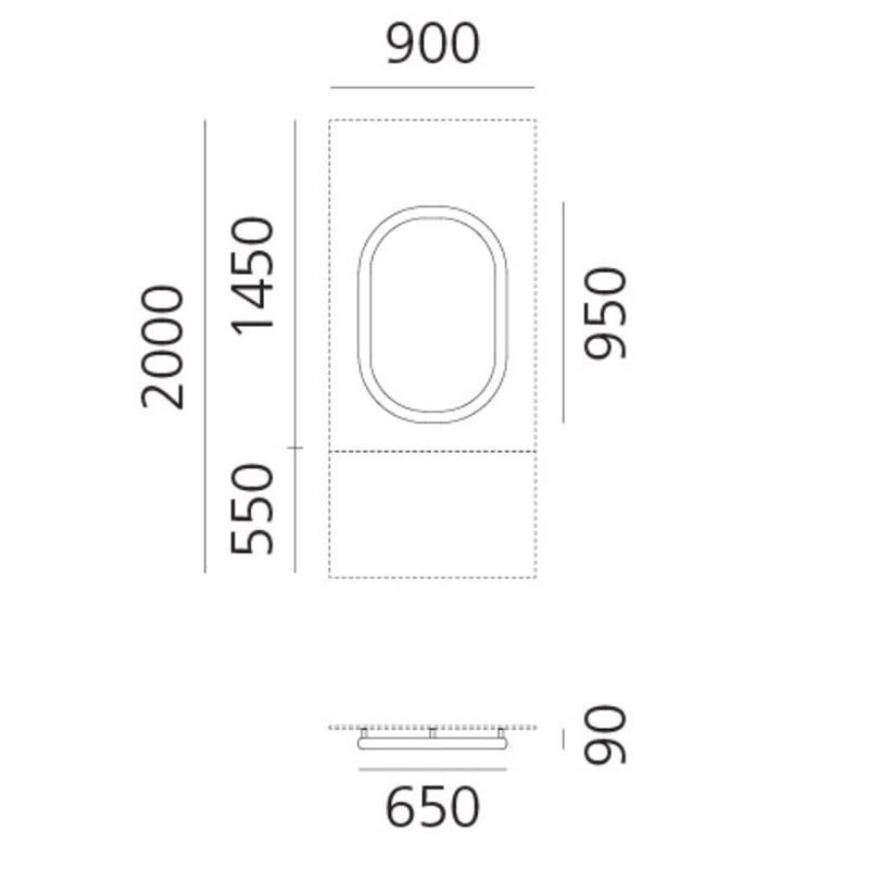 Artemide Alphabet Of Light Wall lamp "0"