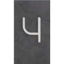 Artemide Alphabet Of Light Wall lamp "4"