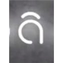 Artemide Alphabet Of Light Wall lamp "â" lowercase