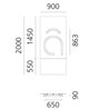 Artemide Alphabet Of Light Wall lamp "â" lowercase