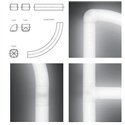 Artemide Alphabet Of Light Wall lamp "Æ" lowercase