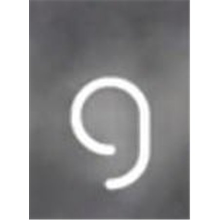 Artemide Alphabet Of Light Wall lamp "g" lowercase