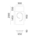 Artemide Alphabet Of Light Wall lamp "g" lowercase