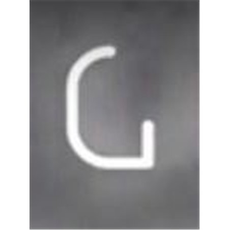 Artemide Alphabet Of Light Wall lamp "G" uppercase