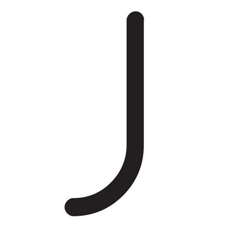 Artemide Alphabet Of Light Wall lamp "j" lowercase