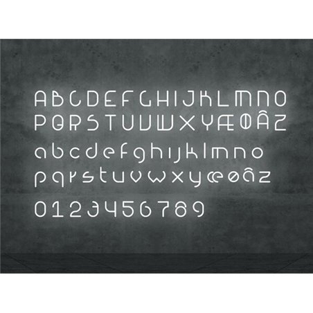 Artemide Alphabet Of Light Wall lamp "m" lowercase
