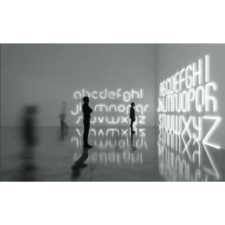 Artemide Alphabet Of Light Wall lamp "M" uppercase