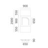 Artemide Alphabet Of Light Wall lamp "n" lowercase