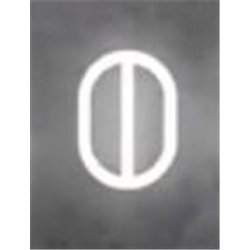 Artemide Alphabet Of Light Wall lamp "Ø" uppercase