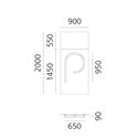 Artemide Alphabet Of Light Wall lamp "p" lowercase