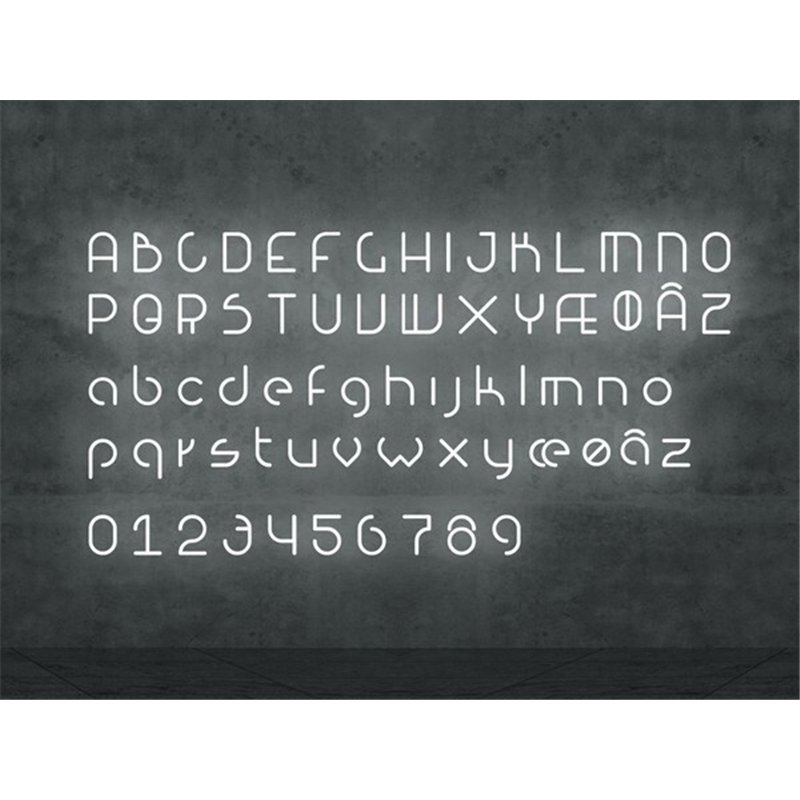 Artemide Alphabet Of Light Wall lamp "q" lowercase