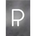 Artemide Alphabet Of Light Wall lamp "R" uppercase