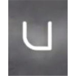 Artemide Alphabet Of Light Wall lamp "u" lowercase
