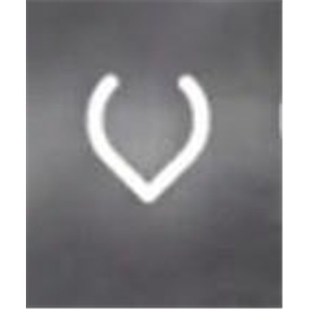 Artemide Alphabet Of Light Wall lamp "v" lowercase