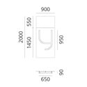 Artemide Alphabet Of Light Wall lamp "y" lowercase