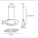 Artemide Cabildo Led Suspension suspended lamp