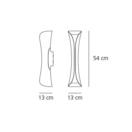 Artemide Cadmo Led Wall lamp
