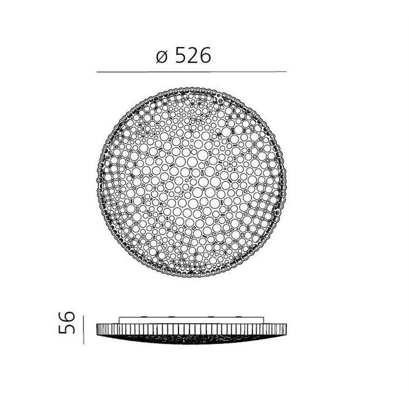 Artemide Calipso Wall lamp / ceiling lamp