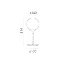Artemide Castore 14 Table lamp