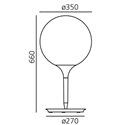 Artemide Castore 35 Table lamp