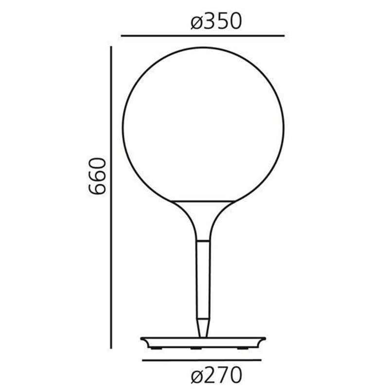 Artemide Castore 35 Table lamp