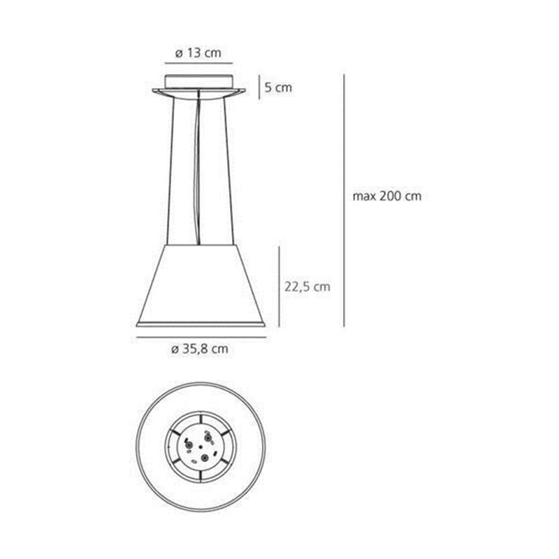Artemide Choose suspended lamp