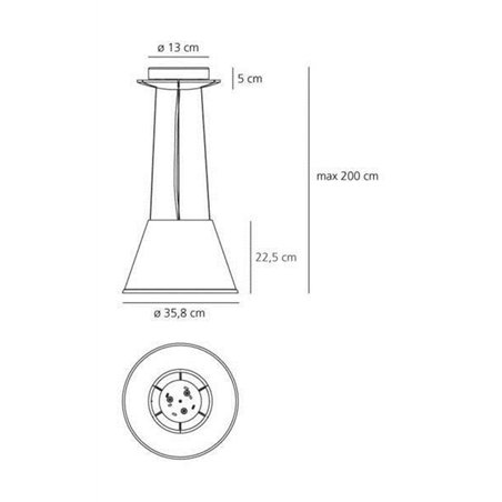 Artemide Choose suspended lamp