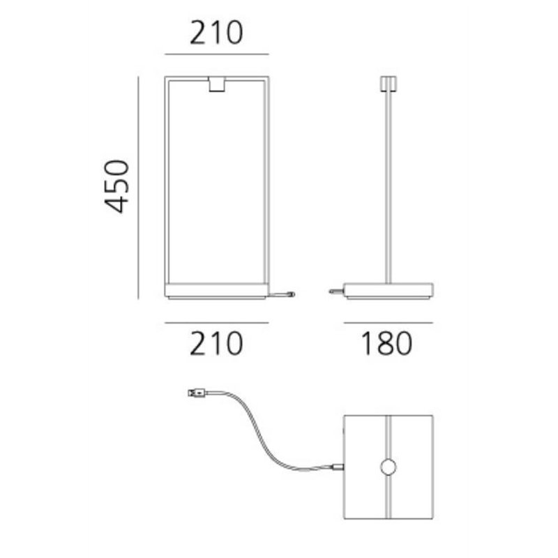 Artemide Curiosity 45 Table lamp