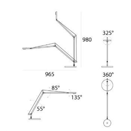 Artemide Demetra Professional Table lamp