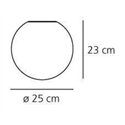 Artemide Dioscuri 25 Wall lamp / ceiling lamp
