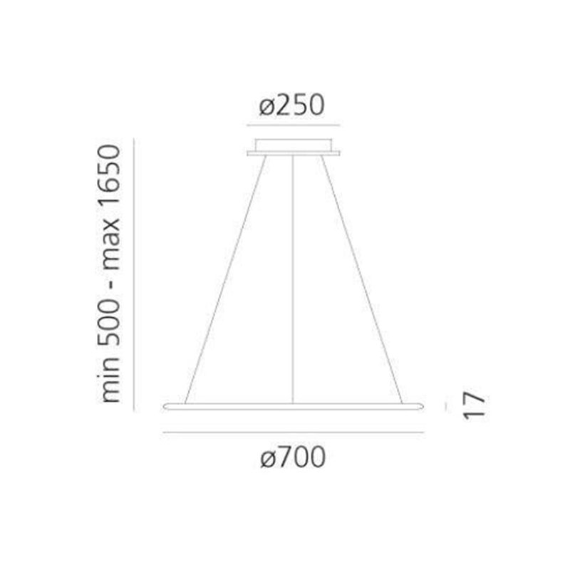 Artemide Discovery suspended lamp