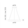Artemide Discovery suspended lamp