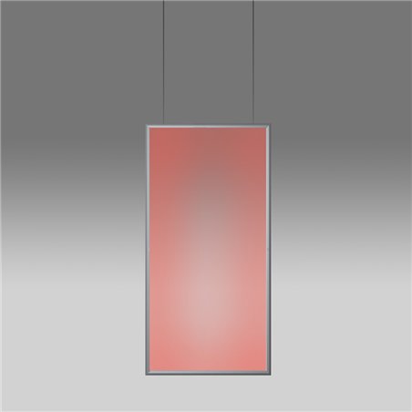 Artemide Discovery Space Rectangular RGBW suspended lamp
