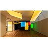 Artemide Discovery Space SQUARE RGBW suspended lamp