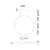 Artemide Discovery Vertical 140 TW suspended lamp
