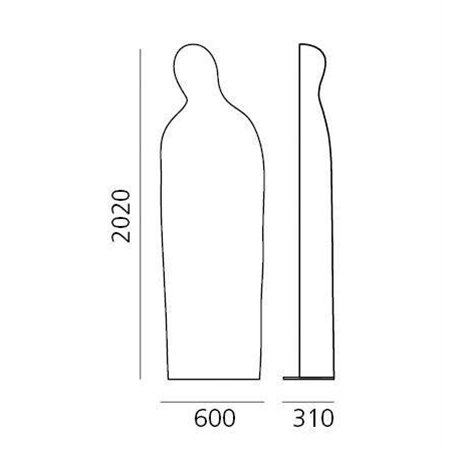 Artemide Dulcinea floor lamp