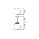 Artemide Empatia 26 suspended lamp