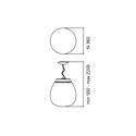 Artemide Empatia 36 suspended lamp