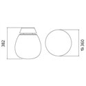 Artemide Empatia 36 Wall lamp / ceiling lamp