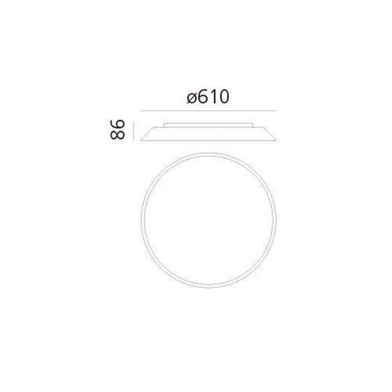 Artemide Febe Wall lamp / ceiling lamp