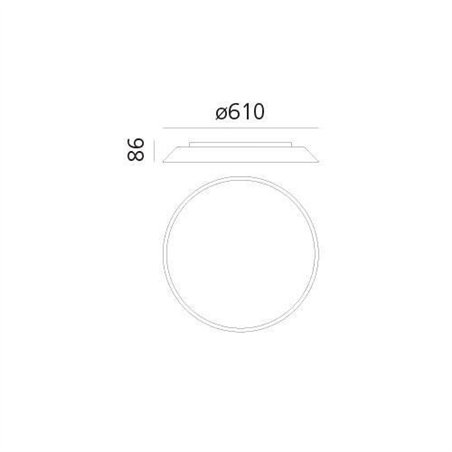 Artemide Febe Wall lamp / ceiling lamp