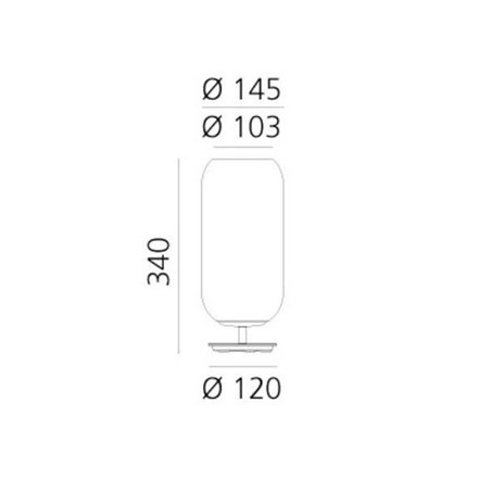 Artemide Gople Mini Table lamp