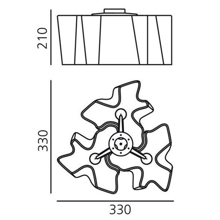 Artemide Logico Micro ceiling lamp 3x120°