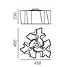 Artemide Logico Mini ceiling lamp 3x120°
