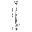 Artemide Logico Mini suspended lamp