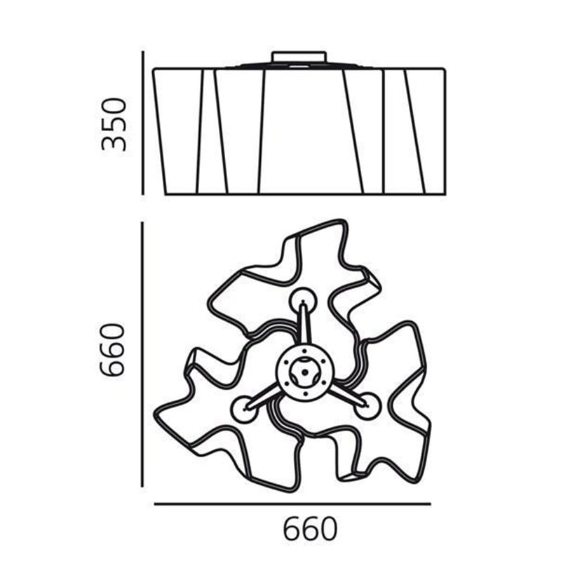 Artemide Logico ceiling lamp 3x120°