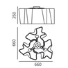 Artemide Logico ceiling lamp 3x120°