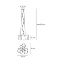 Artemide Logico suspended lamp 3x120°